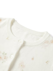 Women's Printed Slimming Knit Cardigan