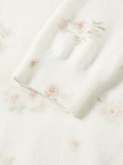 Women's Printed Slimming Knit Cardigan