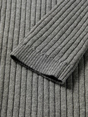 Women's Casual Lustrous Convertible Knit Cardigan