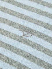 Women's Casual Striped Long-Sleeve Cover-Up