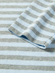 Women's Casual Striped Long-Sleeve Cover-Up