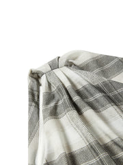 Women's French-Style Vintage Plaid Print Dress