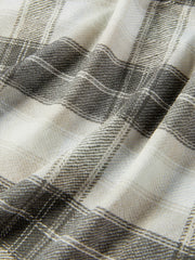 Women's French-Style Vintage Plaid Print Dress