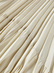 Women's Elegant Pleated A-Line Skirt