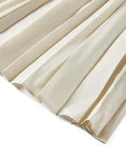 Women's Elegant Pleated A-Line Skirt