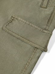Women's Casual Straight-Leg Cargo Jeans