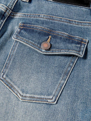 Women's Casual High-Rise Bootcut Jeans