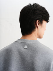 Men's Letter Appliqu¨¦ Pullover Sweatshirt