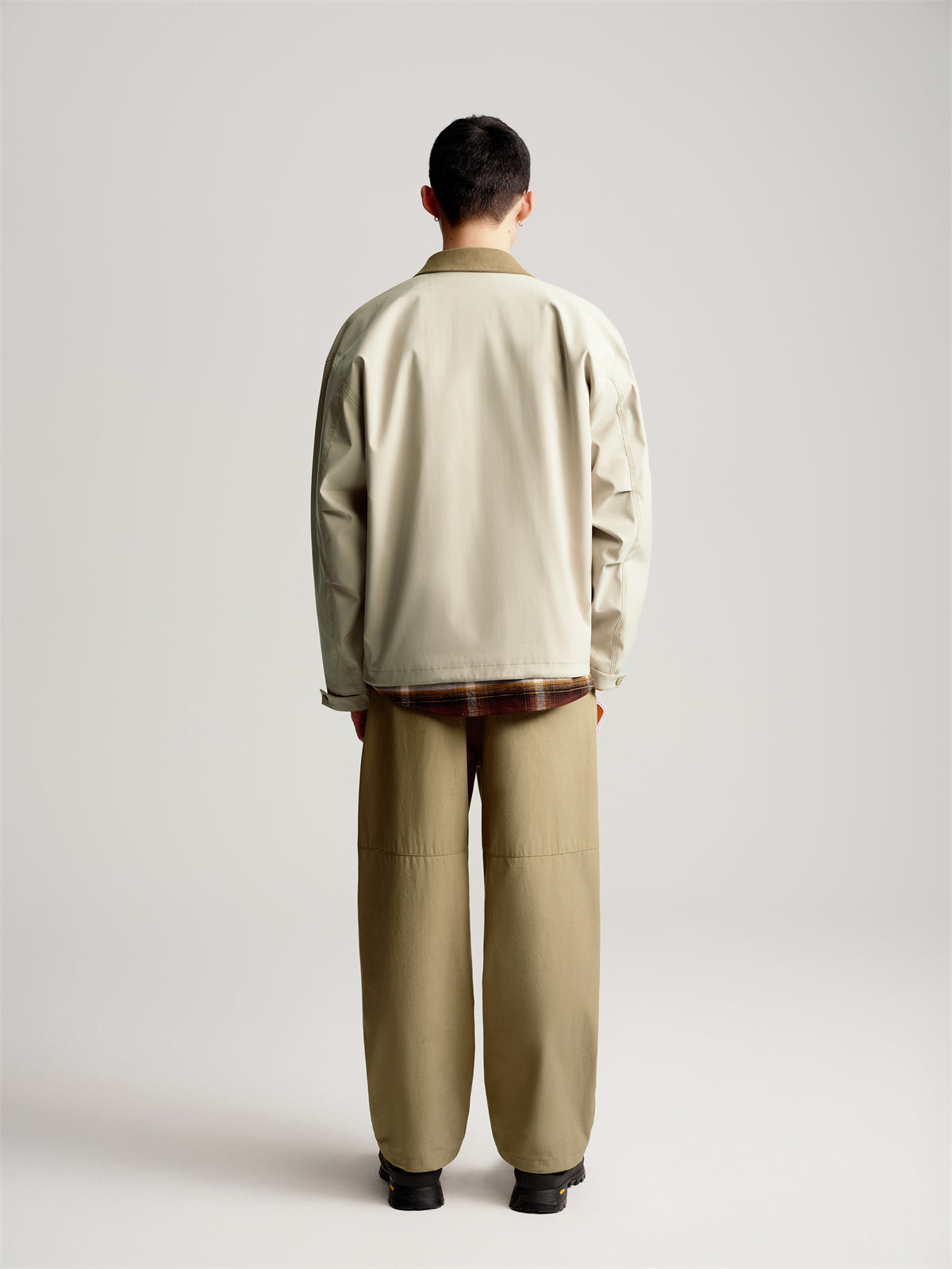 Men's Beige Barn-Style Jacket