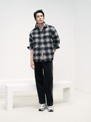 Men's Side-Ombre Straight Jeans