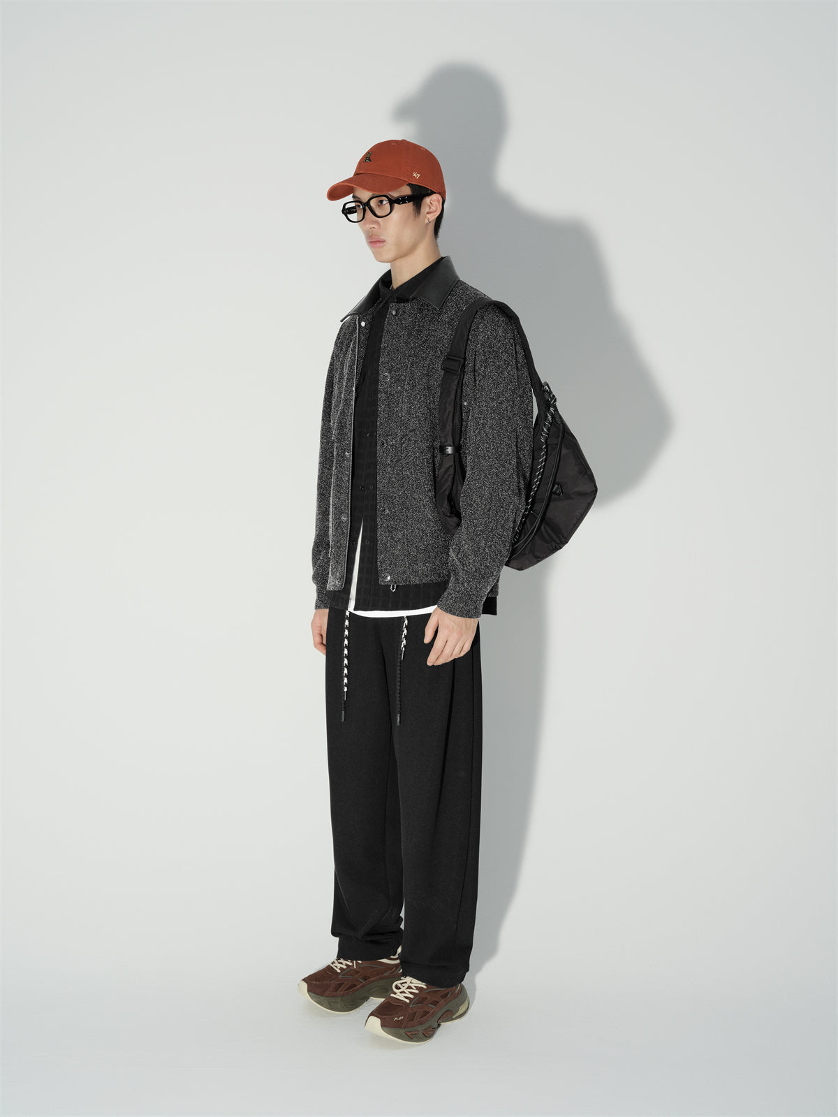 Men's Detachable Drawstring Straight-Leg Pants