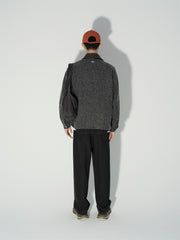 Men's Detachable Drawstring Straight-Leg Pants