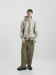 Men's Allover Jacquard Hooded Sweatshirt