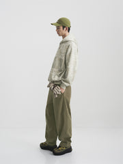 Men's Allover Jacquard Hooded Sweatshirt