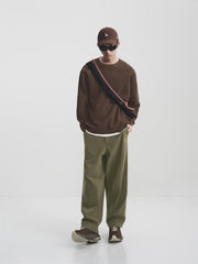 Men's Patch-Detail Pullover Sweater