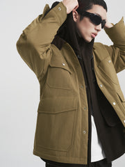 Men's Utility Pocket Down Jacket