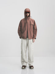 Men's Hooded Utility Outdoor Jacket