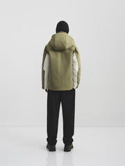 Men's Colorblock Bonded Water-Repellent Down Jacket