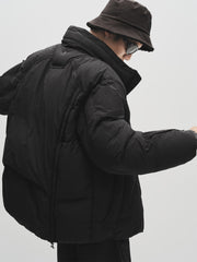 Men's Oversized Stand-Collar Puffer Jacket