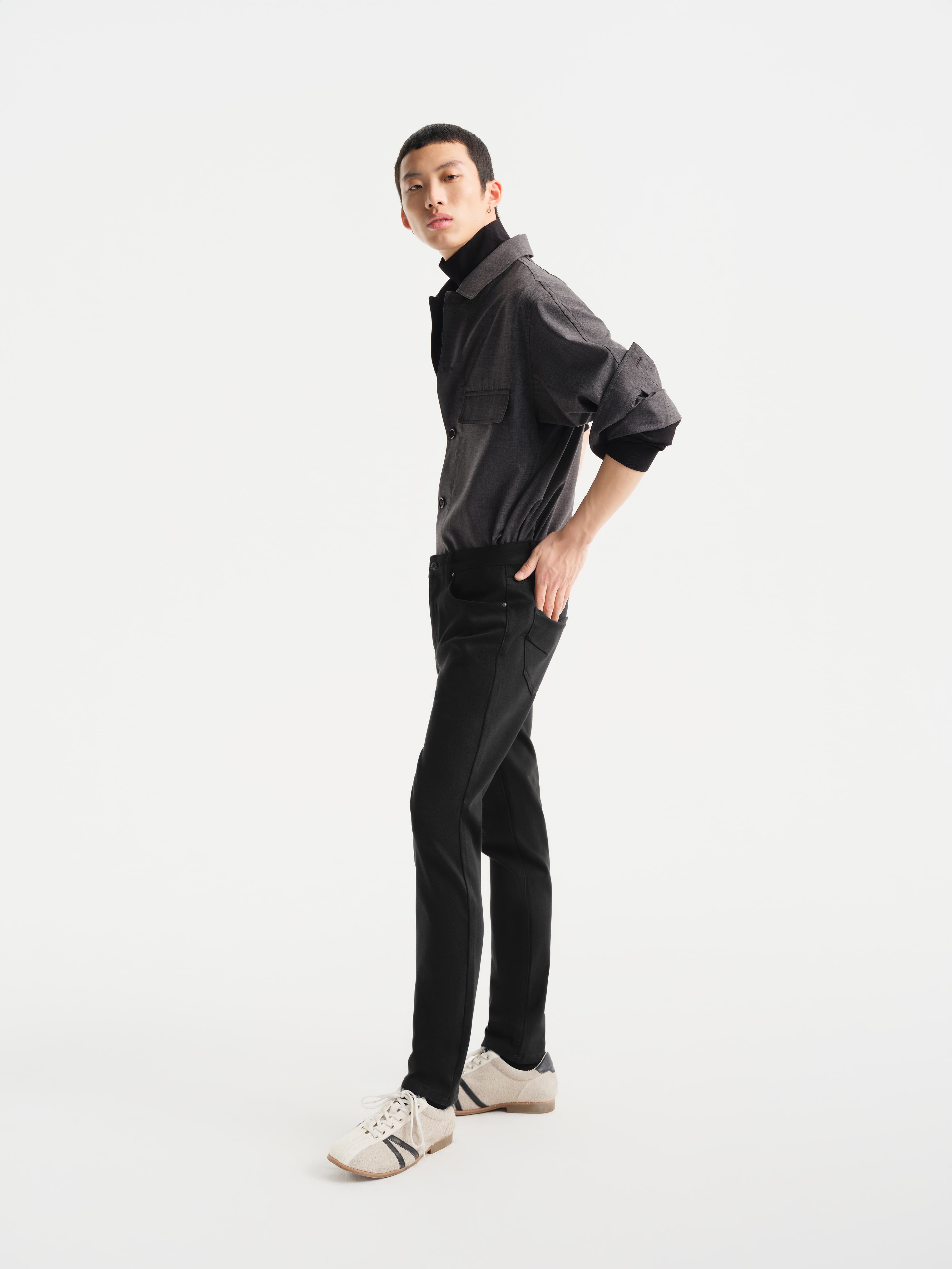 Men's Thermal Skinny Jeans