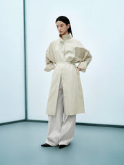 Women's High-Waist Oversized Curved-Leg Jeans