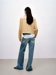 Women's Distressed Washed  Jeans