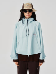 Women's Oversized Jacket with Hidden Hood