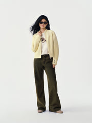 Women's Cotton Sparkle Straight-Leg Jeans
