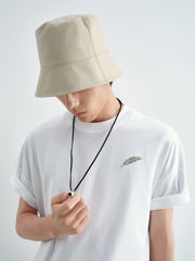 Men's Printed and Embroidered T-Shirt