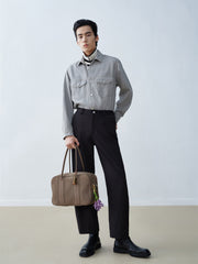Men's Loose-Fit Denim Shirt