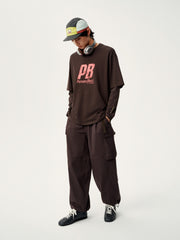Men's Crewneck Letter-Print T-Shirt