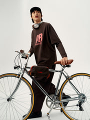 Men's Crewneck Letter-Print T-Shirt