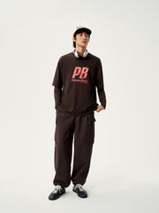 Men's Crewneck Letter-Print T-Shirt