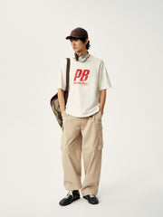 Men's Crewneck Letter-Print T-Shirt