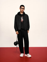 Men's Allover Jacquard Padded Jacket