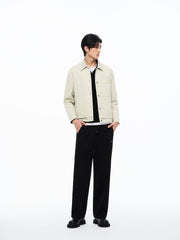 Men's Jacquard Drawstring Casual Pants