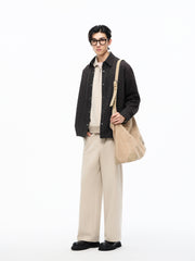 Men's Allover Textured Jacquard Shirt