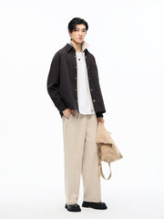 Men's Allover Textured Jacquard Shirt