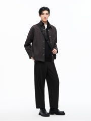 Men's Allover Textured Jacquard Shirt