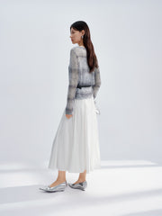 Women's loose hollow-out oversized blouse