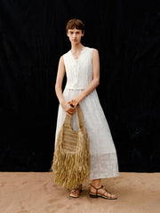 Women's Lace Mock Two-Piece Dress