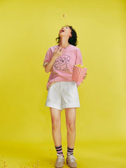 Women's Casual Wide Leg A-Line Shorts