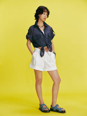 Women's Casual Wide Leg A-Line Shorts
