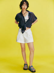 Women's Casual Wide Leg A-Line Shorts