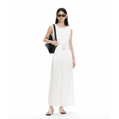 Women's wide-leg casual jumpsuit