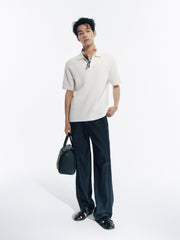 Men's Cooling Jacquard Polo Shirt