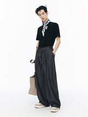Men's Slim-Fit Solid Short-Sleeve Knit Top