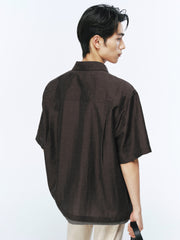Men's Old Money Style Short Sleeve Shirt