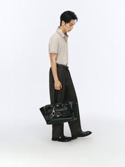 Men's Casual Embroidered Polo Shirt