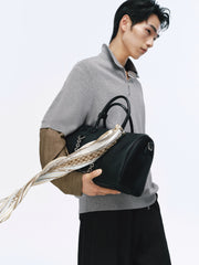 Men's casual knitted Polo short-sleeve shirt
